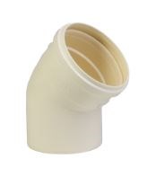 CURVA ESG CURTA 45 GRAUS 100MM (0729)