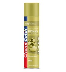 TINTA SPRAY METALICA 400ML OURO