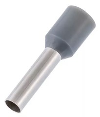 TERMINAL ILHOS TUBULAR  4MM CINZA TI-4-12