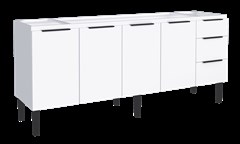 GABINETE ACO P/PIA JUPITER 2.00M BRANCO