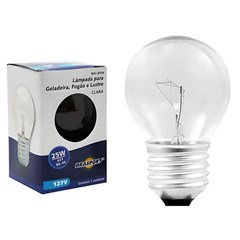 LAMPADA INCAND 25W/127V GELAD/FOGAO E-27 (8713)